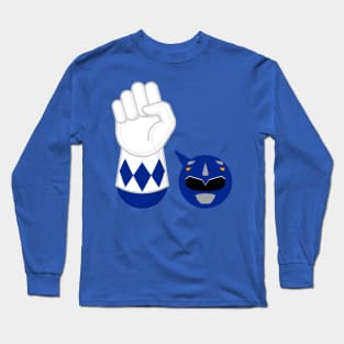 BLUE RANGER hand-power Long Sleeve T-Shirt
